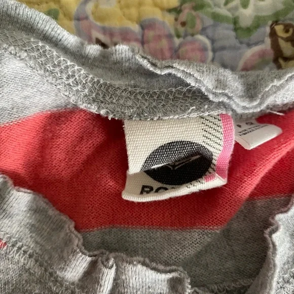 Roxy Long Sleeve with Coral Stripes​ - Picture 3 of 3